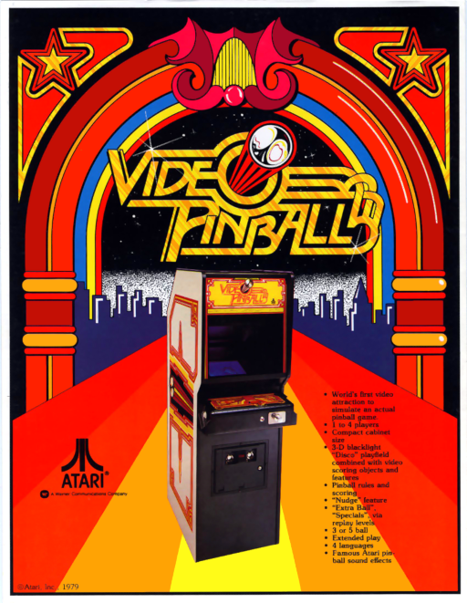Video Pinball Game Cover